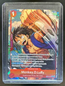2026 One Piece Azure Sea's Seven Monkey D. Luffy #OP14-013 - Image 1