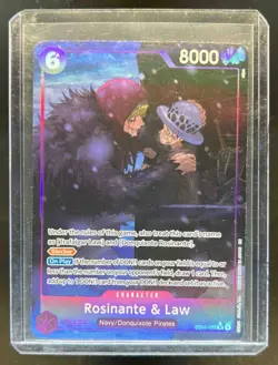 2024 One Piece The Azure Sea's Seven Rosinante Law Alternate Art Foil #EB04-038 - Image 1