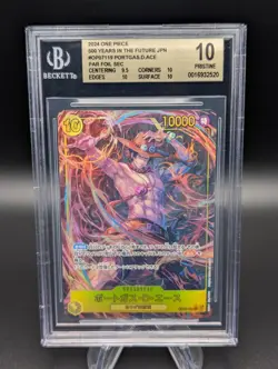 BGS 10 2024 ONE PIECE JPN 500 YEARS IN THE FUTURE OP07119 PORTGAS D. ACE SEC ALT - Image 1