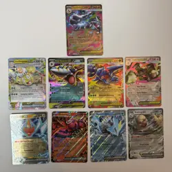 9 Pokemon EX Cards Random Lot TCG Bundle - Image 1