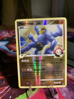 Pokemon TCG Machamp Rising Rivals 46/111 Reverse Holo Uncommon Card - Image 1