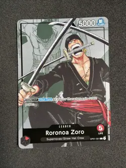 Roronoa Zoro - OP01-001 (Alternate Art) OP01-001 One Piece Promotion Cards Foil - Image 1