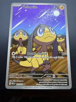 Helioptile 143/132 NM Pokemon Card TCG Mega Evolution - Image 1
