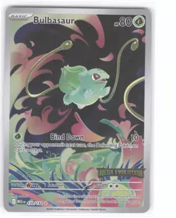Bulbasaur - (Mega Evolution Stamped) Illustration Rare Miscellaneous Cards & Pro - Image 1