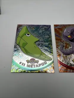 Topps Chrome Pokemon Cards Lot Of 3 Chrome Cards NMU T4468 - Image 2