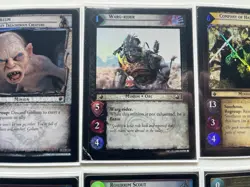 Decipher Lord of the Lord Battle of Helms Deep Foil Lot of 14 Unique Cards - Image 2