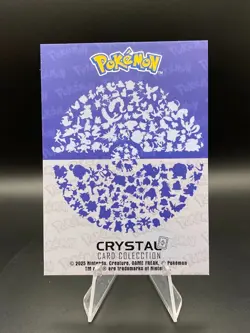 Haunter #93 Cracked Ice Holo Dark Black 2025 Pokemon Card Crystal Collection Per - Image 2