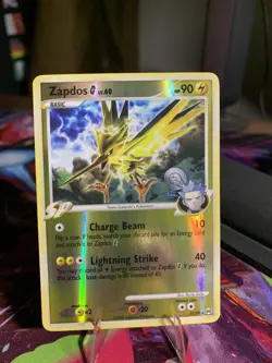Pokemon Zapdos G Reverse Holo Card Platinum Arceus Rare (12/99) - Image 1
