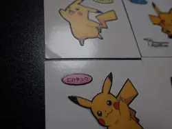 Pokemon Card Daiichi Bread Promo Sticker Pikachu x15 SET #6252 - Image 4