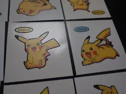 Pokemon Card Daiichi Bread Promo Sticker Pikachu x15 SET #6252 - Image 5