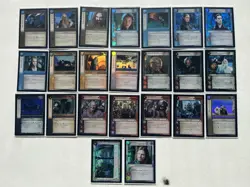 Decipher Lord Of The Rings Realm Of The Elf Lords Foil Lot of 23 Unique Cards - Image 1