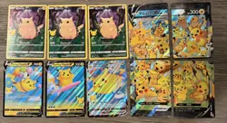Pokemon 2021 Celebrations Pikachu Full Art Card Lot - Image 1