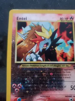 ENTEI Pokemon Black Star Promo Edition Holo #34 Rare Foil Card WOTC/NM - Image 4