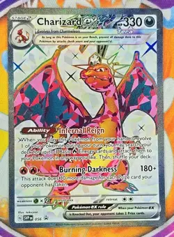 🔥Pokemon Charizard Base Set 004/102 Holo Rare English Card obsidian flames🔥📈 - Image 1