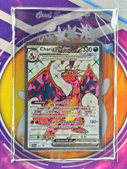 🔥Pokemon Charizard Base Set 004/102 Holo Rare English Card obsidian flames🔥📈 - Image 4