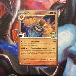 Pokemon TCG N's Darmanitan Uncommon Prize Pack Series Cards 027/159 - Image 1
