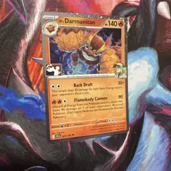 Pokemon TCG N's Darmanitan Uncommon Prize Pack Series Cards 027/159 - Image 2