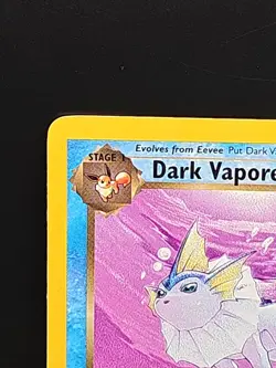 Pokemon Card - Dark Vaporeon Team Rocket 45/82 Uncommon 1st Edition NM - Image 3