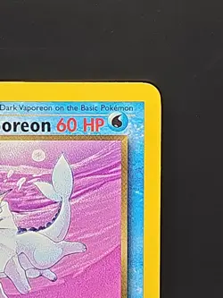 Pokemon Card - Dark Vaporeon Team Rocket 45/82 Uncommon 1st Edition NM - Image 4