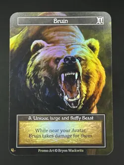 Sorcery: Contested Realm Bruin Unique Foil - Arthurian Legends - Dust Rewards - Image 1