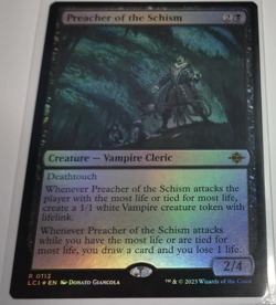 MTG FOIL Preacher of the Schism - The Lost Caverns of Ixalan #113 - Image 1