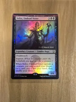 Sidisi, Undead Vizier - #120/264 (NM) Dragons of Tarkir - Pre-Release Promo Foil - Image 1
