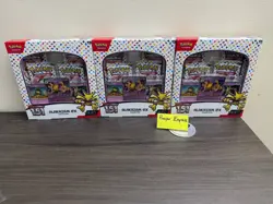 LOT OF 3 - Alakazam Ex Collection Boxes Scarlet & Violet 151 Pokemon 2023 Sealed - Image 1