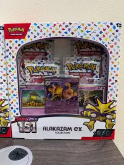 LOT OF 3 - Alakazam Ex Collection Boxes Scarlet & Violet 151 Pokemon 2023 Sealed - Image 4