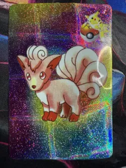 Pocket Monsters Anime Collection 1998 #107 Vulpix - Image 1