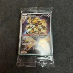 Alakazam 009 Mega Evolutions Black Star Promo Pokemon TCG Sealed NM + Dividers - Image 1