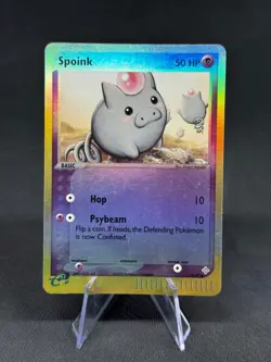 SPOINK 74/97 EX DRAGON REVERSE HOLO POKEMON TCG 2003 NM - Image 1
