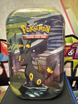 Pokemon TCG Prismatic Evolutions Mini Tin – Factory Sealed (Random Tin) - Image 1