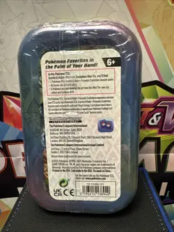 Pokemon TCG Prismatic Evolutions Mini Tin – Factory Sealed (Random Tin) - Image 2