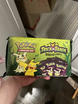 Pokemon TCG: 2023 Trick Or Trade Booster Bundle Brand 50 Mini Packs New Sealed 820650855306 - Image 1