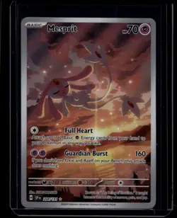 Pokemon TCG Mesprit 204/191 Surging Sparks Illustration Rare NM - Image 1