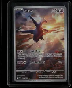 Pokemon TCG Latios 203/191 Surging Sparks Illustration Rare NM - Image 1