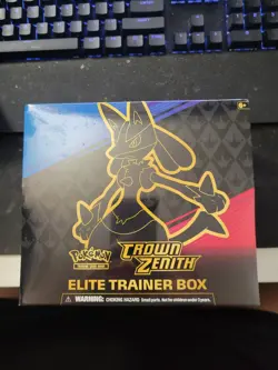 Pokemon TCG Crown Zenith Elite Trainer Box New Sealed - Image 1
