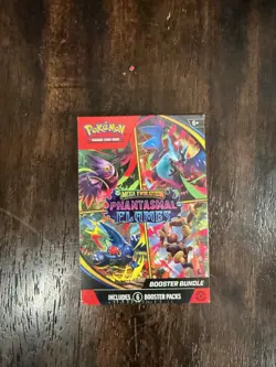 Pokemon Mega Evolution Phantasmal Flames Booster Bundle Sealed - Image 1