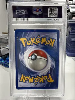 2000 Pokemon Rocket Dark Dragonite #22 PSA 7 - Image 2