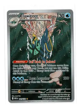 Clawitzer 141/132 Illustration Rare Holo - Me01: Mega Evolution Pokemon TCG - NM - Image 1