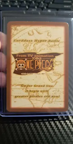 BANDAI One Piece Hyper Battle LUFFY SNOWBOARD SCARCE C516 EARLY CARD - Image 2