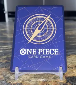 NCAA Bandai Namco One Piece CCG Monkey D. Luffy US Voyage Promo Full Art Holo B - Image 5