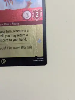 Lorcana Minnie Mouse Pirate Lookout 12/P2 Cold Foil Disney Lorcana Promo Cards - Image 2