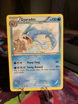 Pokemon Gyarados TCG 24/124 Dragons Exalted Non-Holo Card LP - Image 1