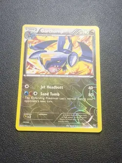 Pokemon Card Garchomp Dragons Exalted Reverse Holo 91/124 Lightly Played - Image 1