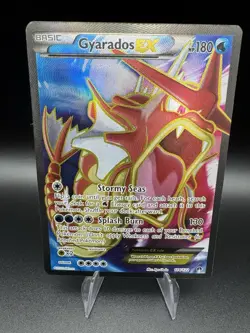 Gyarados EX TCG Full Art Holo Ultra Rare Card 114/122 Pokemon XY-Breakpoint - Image 1