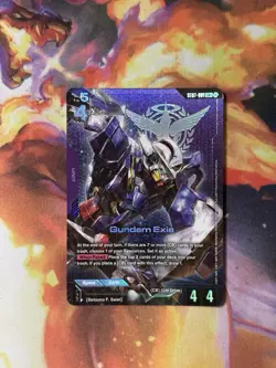 Gundam Card Game Gundam Exia ST07-001 LR+ - Image 1