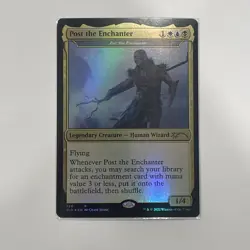 Post the Enchanter Zur the Enchanter Secret Lair Promo Foil Card NM Condition - Image 1