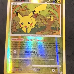 Pikachu 94/123 Reverse Holo Mysterious Treasures 2007 Pokemon Card - Image 1