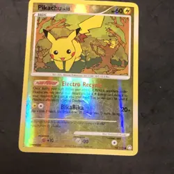 Pikachu 94/123 Reverse Holo Mysterious Treasures 2007 Pokemon Card - Image 2